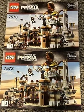 Lego Prince of Persia 7573 Instruction Manuals ONLY Lot Of 2 Nice Clean