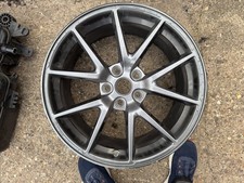 Tesla Model 3 18 Aero Alloy Wheel 8.5J ET40 1044261-00-A Cracked Spares Repair