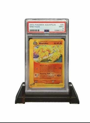 2003 POKEMON AQUAPOLIS #25 NINETALES PSA 9