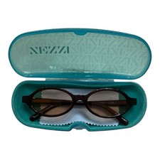   ZenniOptical Women  s Retro Oval Sunglasses Tinted Lenses  Brown Translucent