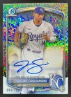 2025 Bowman Jac Caglianone Chrome Prospect Auto Mini-Diamond Refractor #91/100
