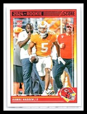 2024 Score - Rookies Kamal Hadden #378 (RC)