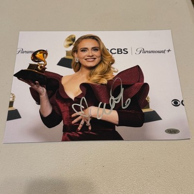 ADELE Signed Autographed 8x10 Color Photograph Auto Photo Laurie Blue Adkins COA
