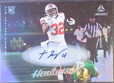 2025 Panini Luminance Football Treveyon Henderson RC #179 Autographs 5/700