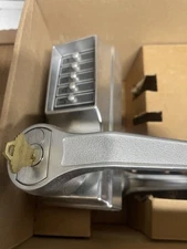 Kaba Simplex L1000 Push Button Lock Right Hand With Keys New In Box Silver 626