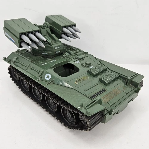 Wolverine G.I. Joe Hasbro 1983 Vintage Action Figure Vehicle Tank ARAH