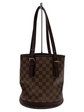 LOUIS VUITTON tote bag Malle_Damier Eben_BRW PVC Brown Used