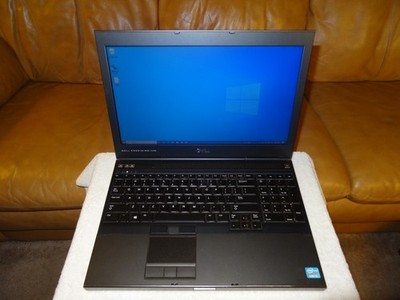 Dell Precision M4700 Laptop Computer -15.6''Screen -Windows 10 -256GB SSD -8GB RA