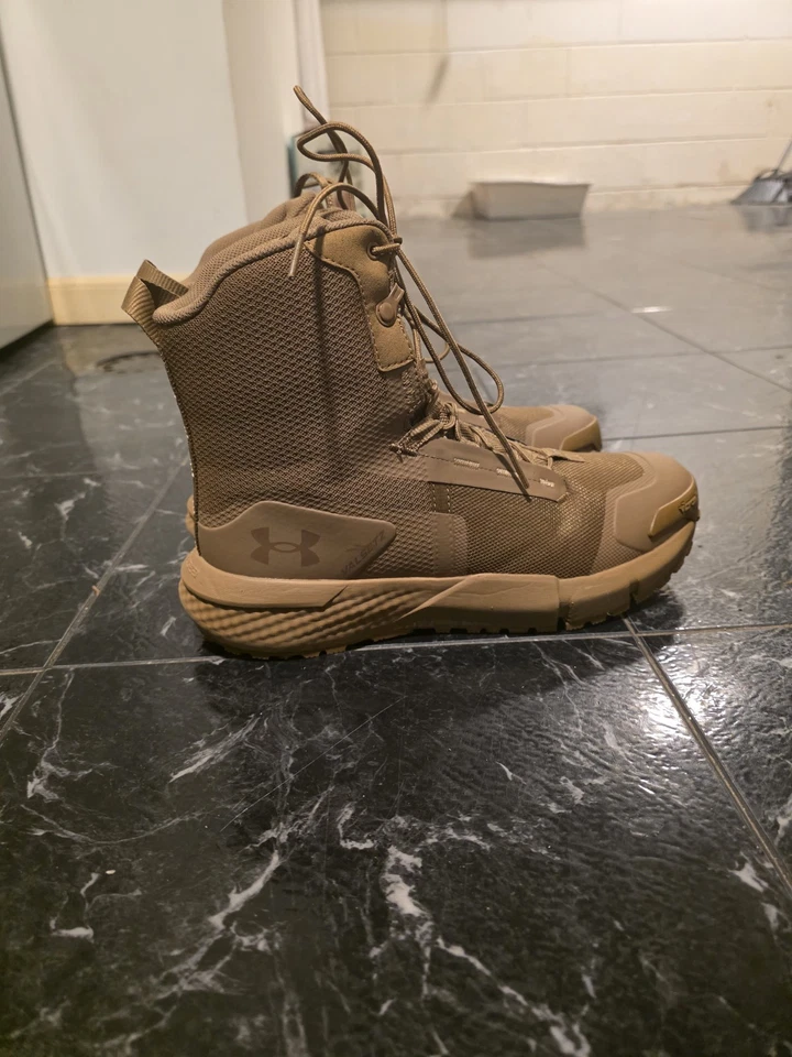 UNDER ARMOUR MEN'S CHARGED VALSETZ 8" TACTICAL BOOTS - Image 2 of 4