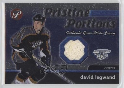 2003-04 Topps Pristine Portions Jersey David Legwand #PPJ-DL 06rp