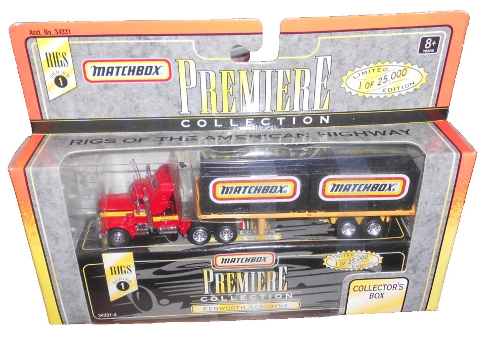 Matchbox Premiere Collection Rigs Of American Hwy, Series 1 - Kenworth Aerodyne. - Image 2 of 4