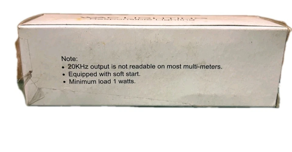 WAC Lighting EN-12100-R-AR Electronic Transformer - Image 4 of 4