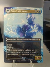 MTG Aang, Swift Savior / Aang and La, Ocean’s Fury - Borderless: Avatar