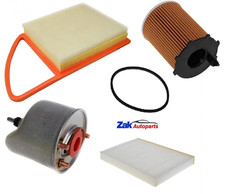 For Citroen C4 1.6 HDi VTR+ 11-14 Oil Air Diesel Cabin Pollen Filter Service Kit