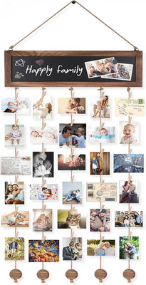 Picture Frames Collage Photo Hanging Display Picture Board Wood Rustic Frames fo