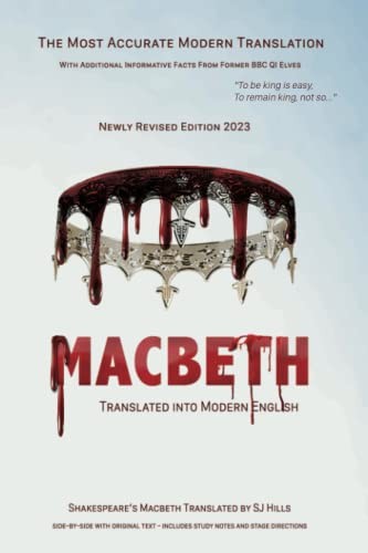 William Shakespeare Unisex Multicolor Macbeth Translated Into Modern English: The Most Accurate - Image 2