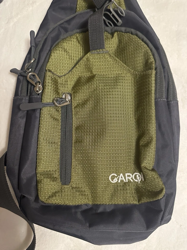 Mochila Bandolera Carol Verde Bolsa de Viaje Mochila Exterior Senderismo Camping Foto 2 de 4