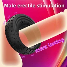 Remote Control Electric Penis Stretcher Ring Male Penis Delay Enlarger Sleeve