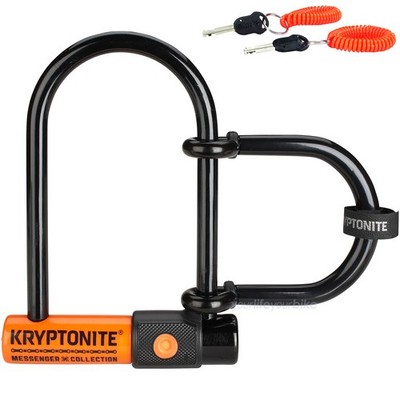 KRYPTONITE MESSENGER MINI+ BÜGELSCHLOSS 11mm FAHRRAD SCHLOSS D-SCHLOSS U-SCHLOSS