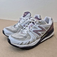 New Balance 1540 Made in USA Womens 10 Running Shoes White Purple