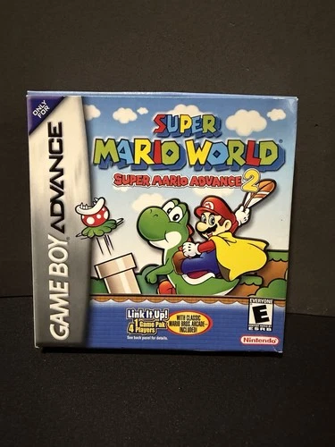 Super Mario World Advance 2 Game Boy Advance, CIB, Poster Included