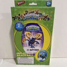 Skylanders Swap Force Spyro Gill Grunt Inflatable Beach Ball RARE 2014 NEW