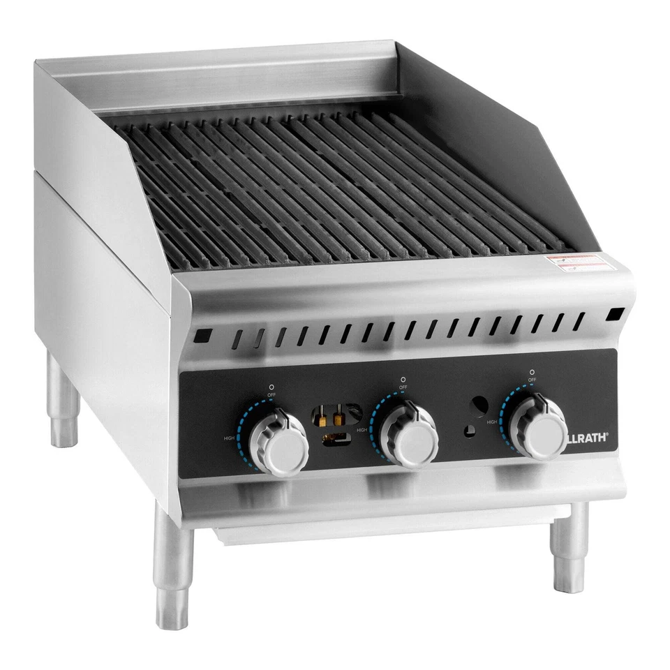 Vollrath CBGHD-18 18" asador de alta resistencia - 60.000 BTU Foto 3 de 4