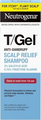 Neutrogena T/Gel Scalp Relief Anti-Dandruff Shampoo 150ml-With 3% Salicylic Acid