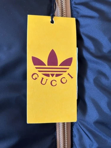NWT Gucci x adidas Down Puffer Jacket – Navy (Style 713712 ZALUJ 4210) image 23