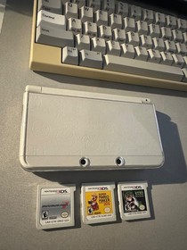 Nintendo New 3DS Super Mario Edition Handheld System - White