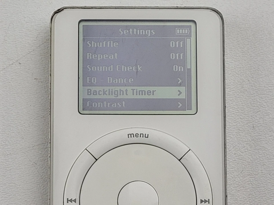 Apple iPod Classic 2da Generación (A1019) 10 GB (Rueda Táctil) - ¡FUNCIONA! - H4679 Foto 3 de 4