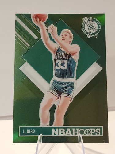 2024-25 Panini NBA Hoops #299 Larry Bird Tribute Green Prizm Color Match Celtics - 第 1/2 張圖片
