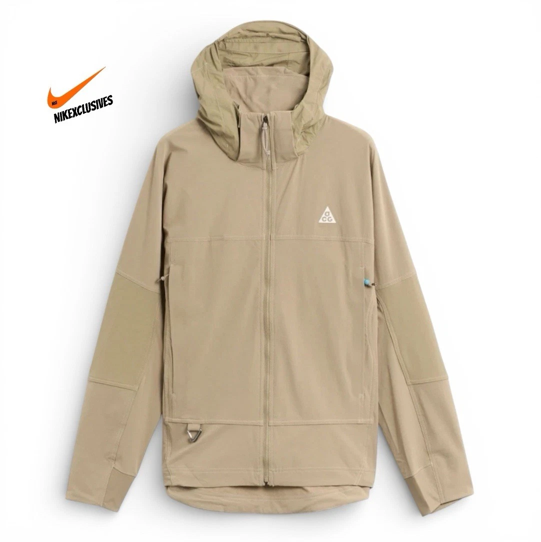 RNike ACG Sun Farer Storm-Fit ADV Jacket Khaki DH3103-247 Cordura Fabric NWT S