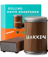 Rolling Knife Sharpener Kit with Diamond Sharpening Stone