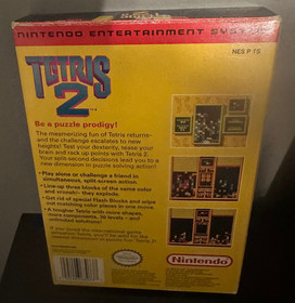 Tetris 2 (Nintendo Entertainment System, 1993) NES CIB Complete VERY NICE TESTED