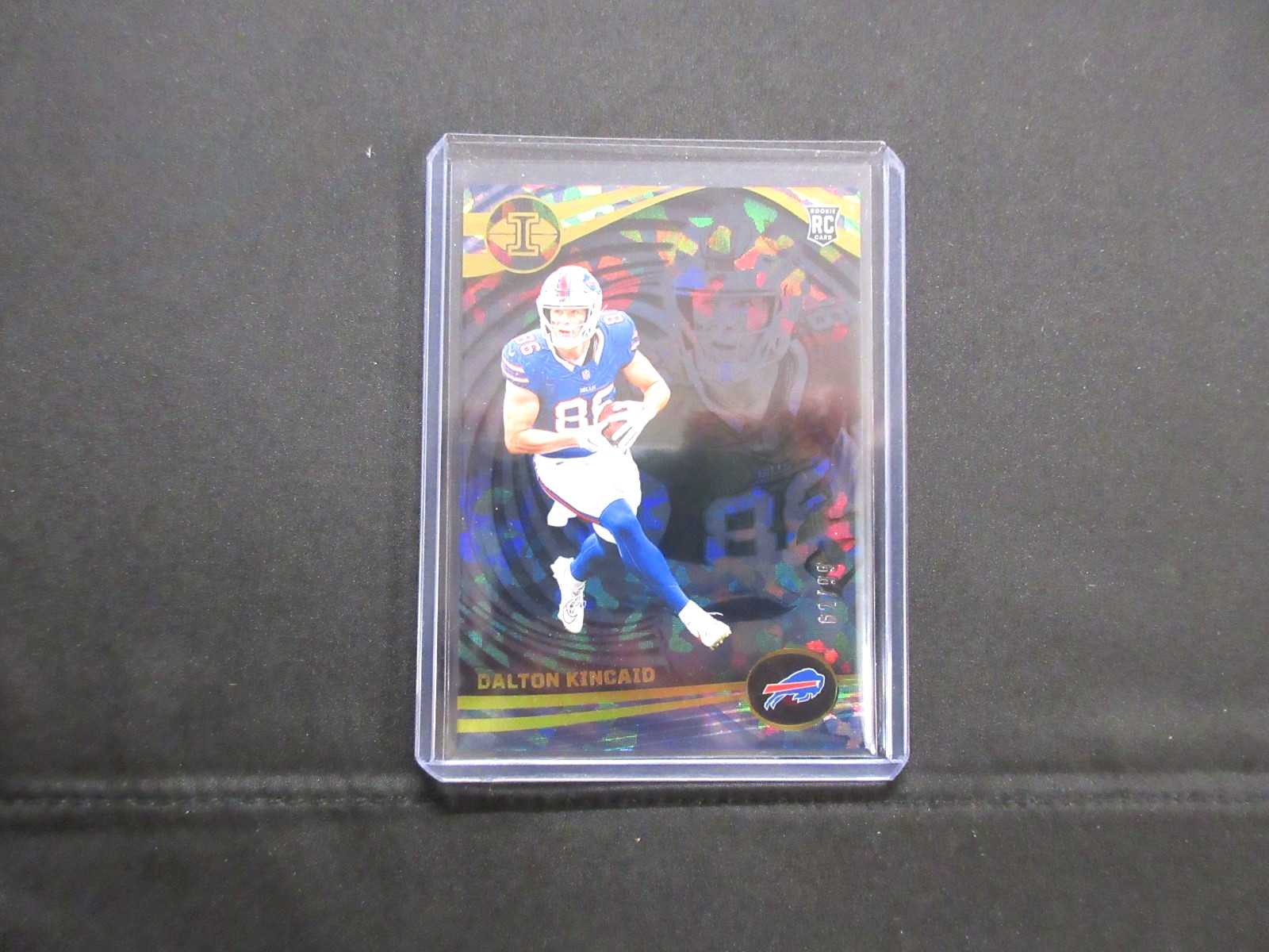 2023 PANINI ILLUSIONS DALTON KINCAID RC BLACK ICE /99 #13