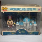 Funko Pop Disneyland 65th Anniversary 21 Sleeping Beauty Castle and Mickey Mouse
