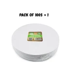 Pps White Paper Plate 23cm 100s × 1