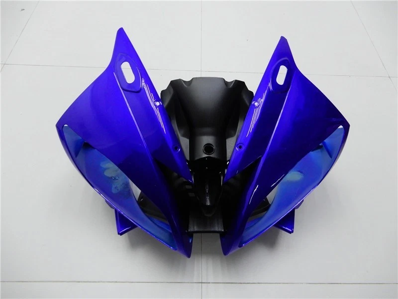 Carenagem de carroceria preta ABS azul injeção adequada para 2006 2007 Yamaha YZF600 R6 - Imagem 3 de 4