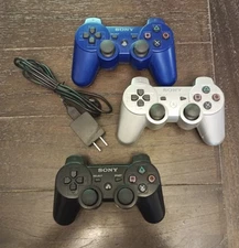 (3) Wireless Sony PlayStation Controllers