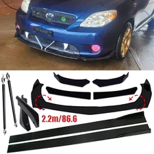 For Toyota Camry Front Bumper Lip Spoiler Splitter For Toyota Highlander