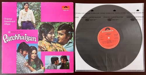 PARCHHAIYAN Ultra Rare Indian R.D.Burman Kishore 1st Pressing Bollywood Vinyl LP - Picture 3 of 6