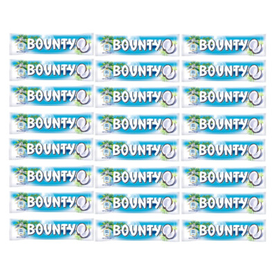 Bounty aus Milchschokolade mit Füllung aus Kokosmark 57g 24er Pack