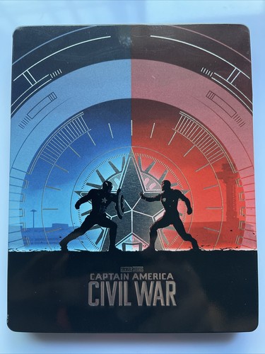 Captain America Civil War NO DIGITAL(Blu-ray, STEELBOOK) - Picture 2 of 9