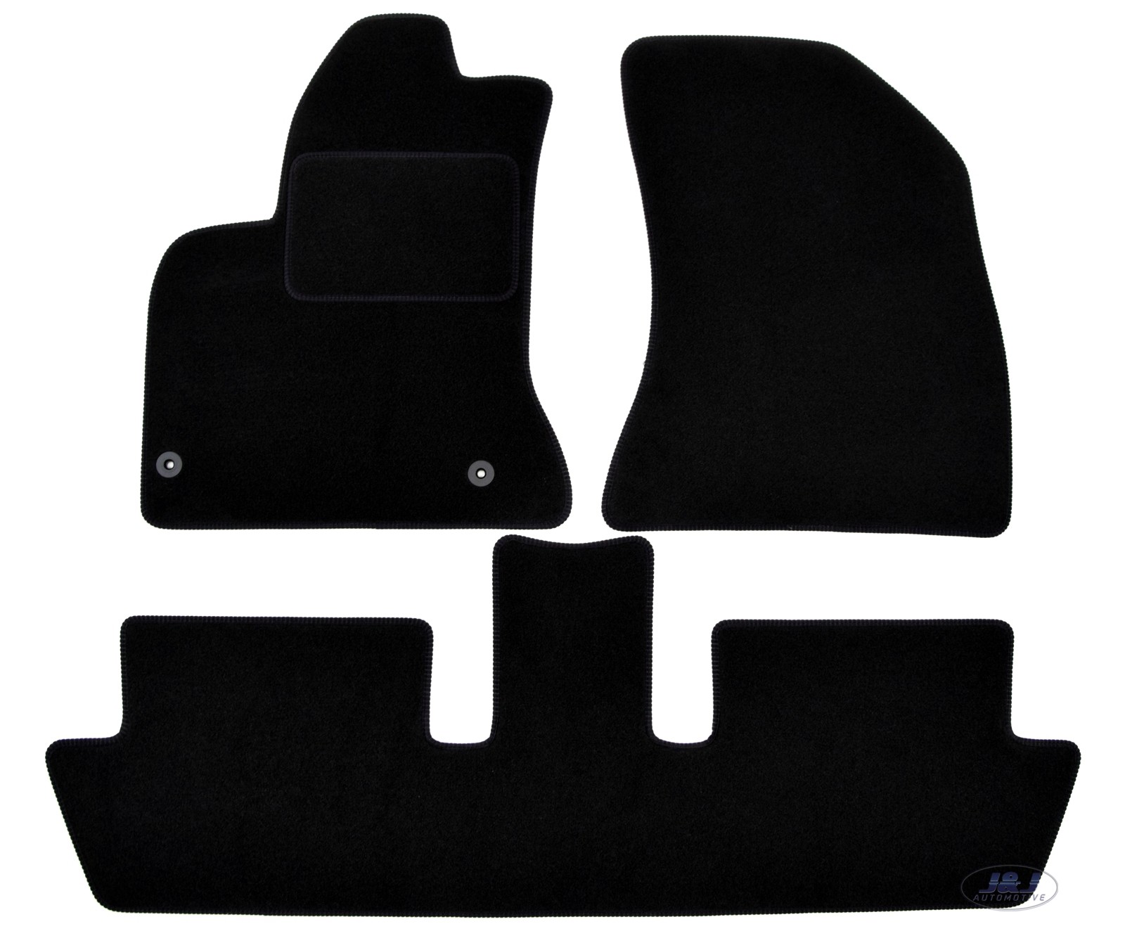 Tapis de sol velours Citroen C4 Picasso 2006-2013 antidérapant avec talonnette renforcée