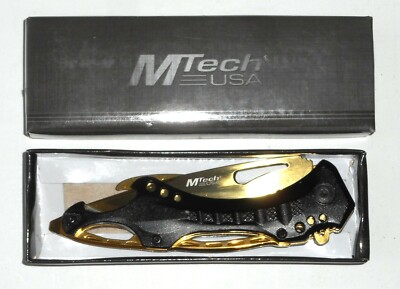 MTech USA Ballistic MT-A705 Series Spring Assist Folding Knife w/Opener