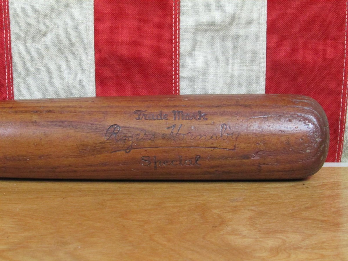 Vintage 1930s Louisville Slugger Baseball Bat 40 RHS Roger