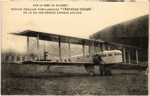 Carte Postale Ancienne – Aérodrome Du Bourget DUGNY – Potez 32 – Aviation 1919-1938
