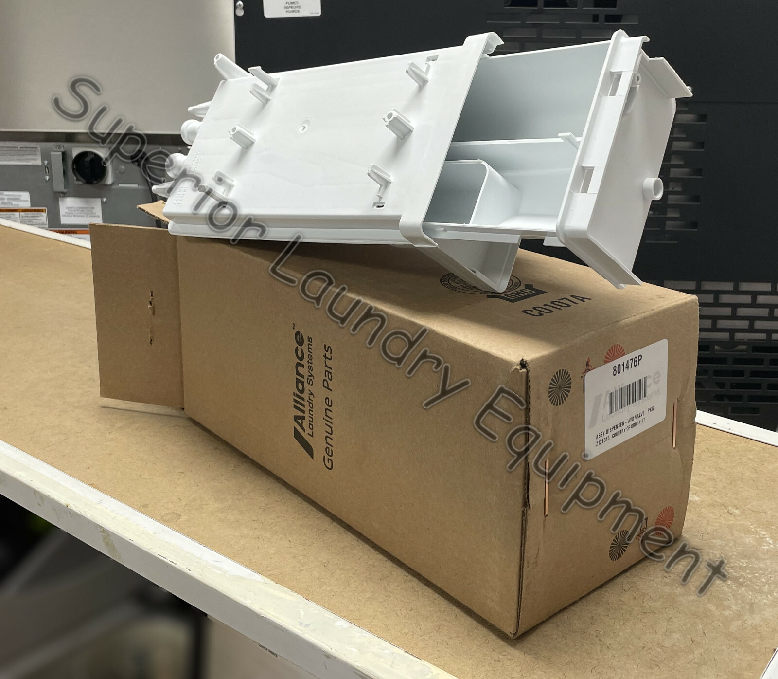 Alliance 801476P Washer / Dryer ASSY DISPENSER-W/O VALVE PKG | eBay