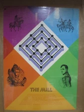 The mill game board  vintage poster 1970's 20258